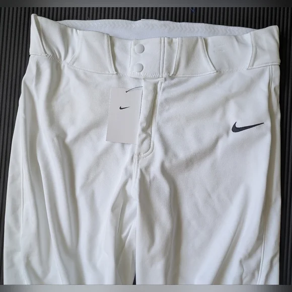 Nike Baseball Pants Men's Size XL Team Vapor Select White BQ5400-100 NEW - Picture 2 of 9
